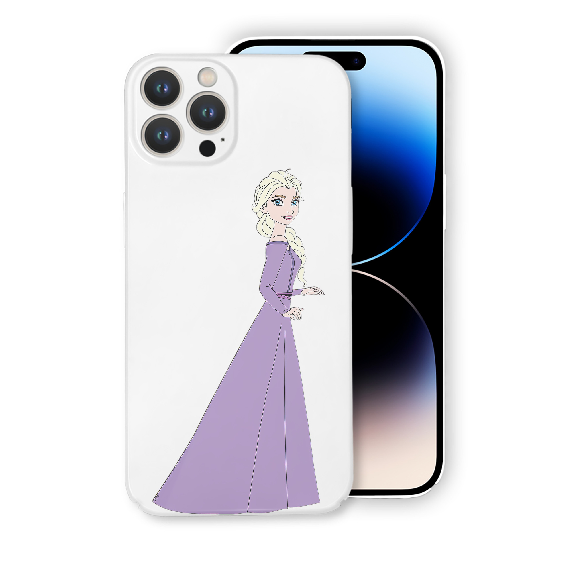 （画像用） アナと雪の女王 アンナ エルサ Frozen Anna Elsa 【iPhone 14シリーズ対応】ハードケース